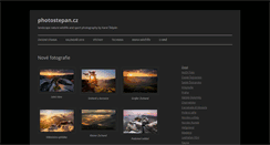 Desktop Screenshot of photostepan.cz